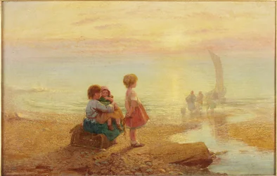 Prima mattina al largo della costa