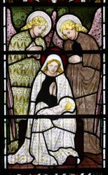Angeli Adoranti Maria e il Bambino Gesù