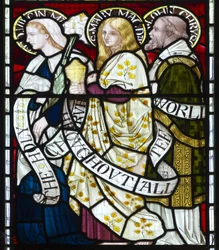 La Vergine Maria, Maria Maddalena, San Giovanni