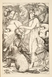 Per inseguirlo con forchette e speranza, da The Hunting of the Snark, an Agony in Eight Fits, di Lewis Carroll, pub. 1876