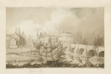 Burton-upon-Trent Bridge e città