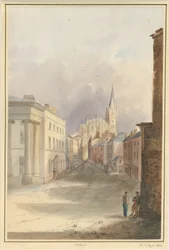 Walsall Town e Chiesa, 1844