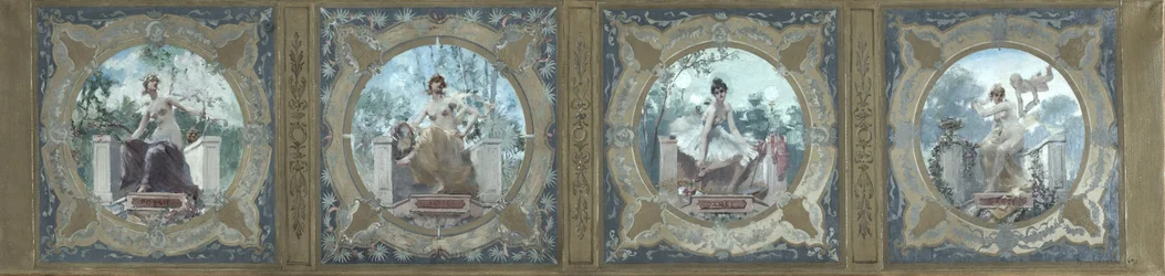 Bozzetto per la Galleria Lobau al Municipio di Parigi: Poesia. Gioia. La Danza. La Grazia, nel 1890