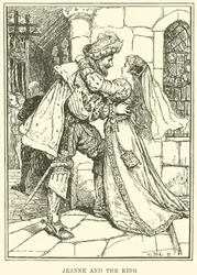 Jeanne e il Re (incisione)