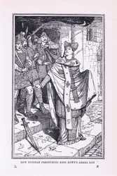 San Dunstan spaventa gli uomini armati del re Edwy, 1912