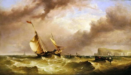 Navigazione al largo del South Foreland