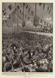 Festa degli Eroi, il Banchetto al Quartier Generale dell