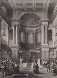 Celebrazione della Festa dei Tabernacoli, Sinagoga Ebraica, Great St Helen