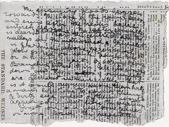 Frammento del diario di Stanley, illustrazione da 