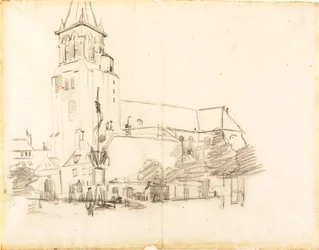 Chiesa, St.-Germain-des-Prés, Francia