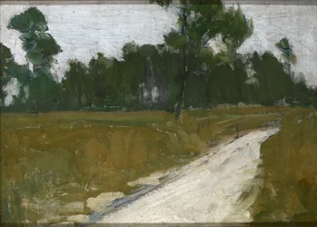 Strada di campagna in Francia