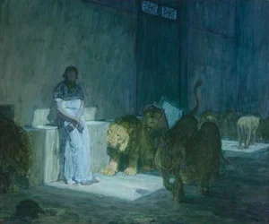 Daniele nella fossa dei leoni, 1907-18