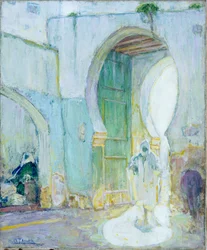 Porta, Tangeri, 1912 circa (olio su tela)