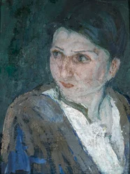 Testa di donna a Gerusalemme