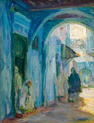 Strada a Tangeri, ca. 1910