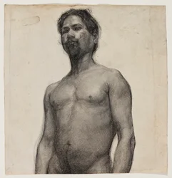 Studio di un uomo nero, ca. 1891