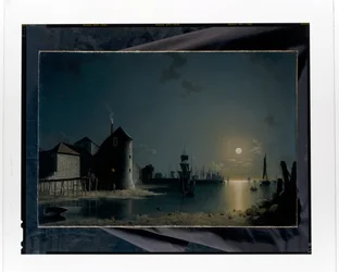 Veduta del porto di Southampton