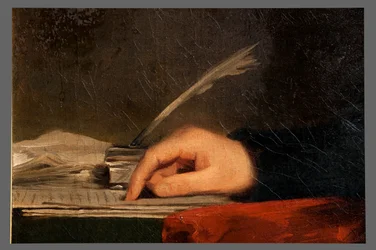 Ritratto di Alexander Hamilton (dettaglio)