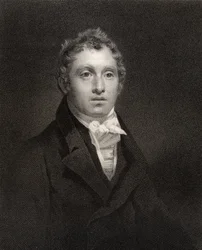 Sir David Brewster, inciso da W. Holl, da 
