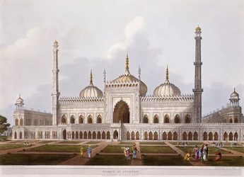 Moschea a Lucknow, 1824