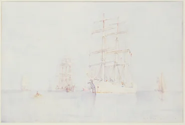 Clipper ormeggiati, 1914