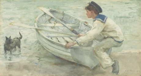 Preparativi per il lancio, 1903
