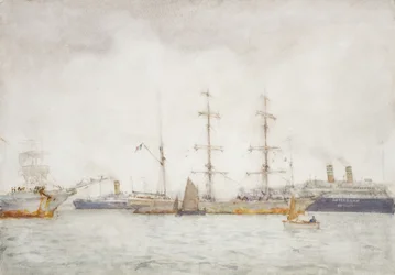 Navi in porto, c.1919