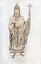 Un arcivescovo, fine XII secolo, 1843