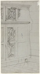 Schizzo di un mobile