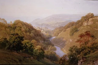 Veduta della brughiera presso Barnard Castle, contea di Durham