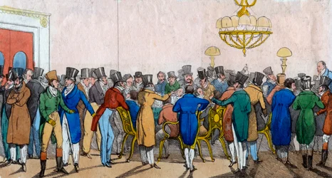 La prima introduzione di Bob al gioco, un inferno moderno, c1821