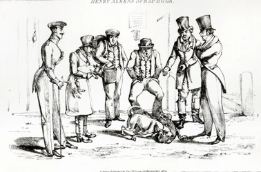 Combattimento di cani, 1824