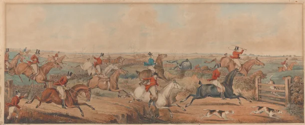 La caccia del Leicestershire - Una lotta per la partenza