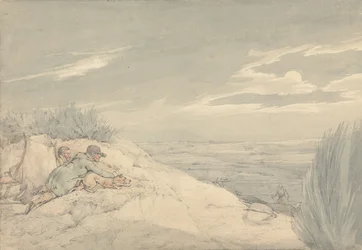 «Gli sport nazionali della Gran Bretagna» 1821: Cattura del tasso
