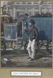 Il conducente del 1852, inciso da John Harris (1811-65) pubblicato il 26 maggio 1852