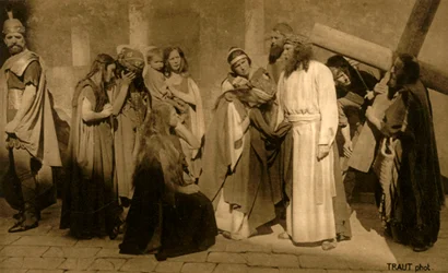 Episodio sulla Via Crucis, 1922