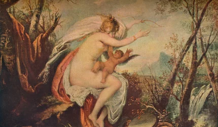 Venere e Cupido, 1914
