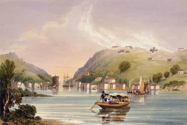 Passaggi, posizione di Lord John Hay, 1838