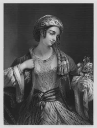 Una fanciulla siriana, dal quadro nella Galleria Vernon