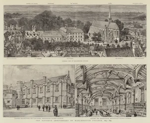 Il cinquantesimo anniversario del Marlborough College, 1843-1893