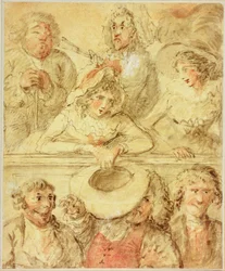 Nella galleria