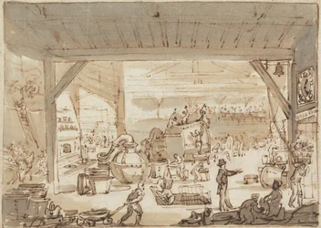 Interno di una bottega di calderaio, Shoe Lane