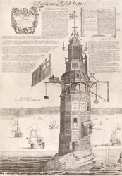 Faro di Edystone, pub. C. 1762