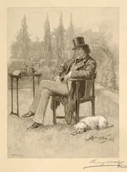 Henry Irving a casa