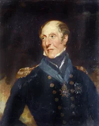 Ritratto del contrammiraglio Sir Charles Cunningham