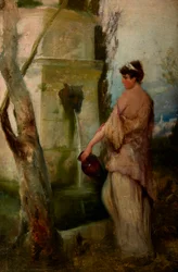 Ragazza al pozzo
