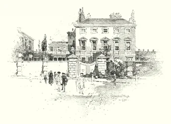 Chesterfield House, Londra, nel 1790