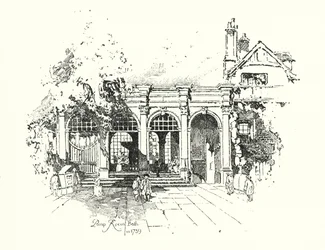 Pump Room, Bath, nel 1739
