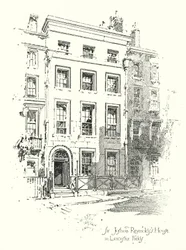 Casa di Sir Joshua Reynolds, Leicester Fields, Londra