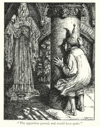 Leggende di Ingoldsby: Il fantasma (litografia)